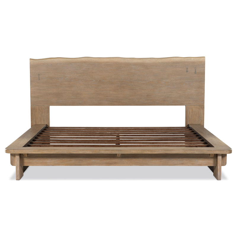 Stillwater California King Platform Weathered Oak