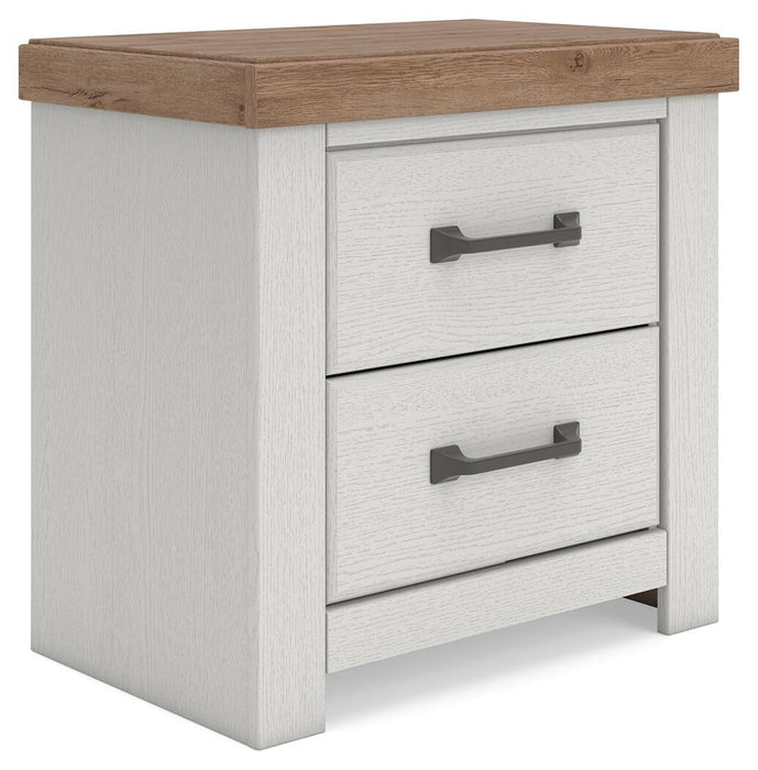 Savonport Queen Panel Bed with Storage, Dresser, Mirror, Chest and Nightstand