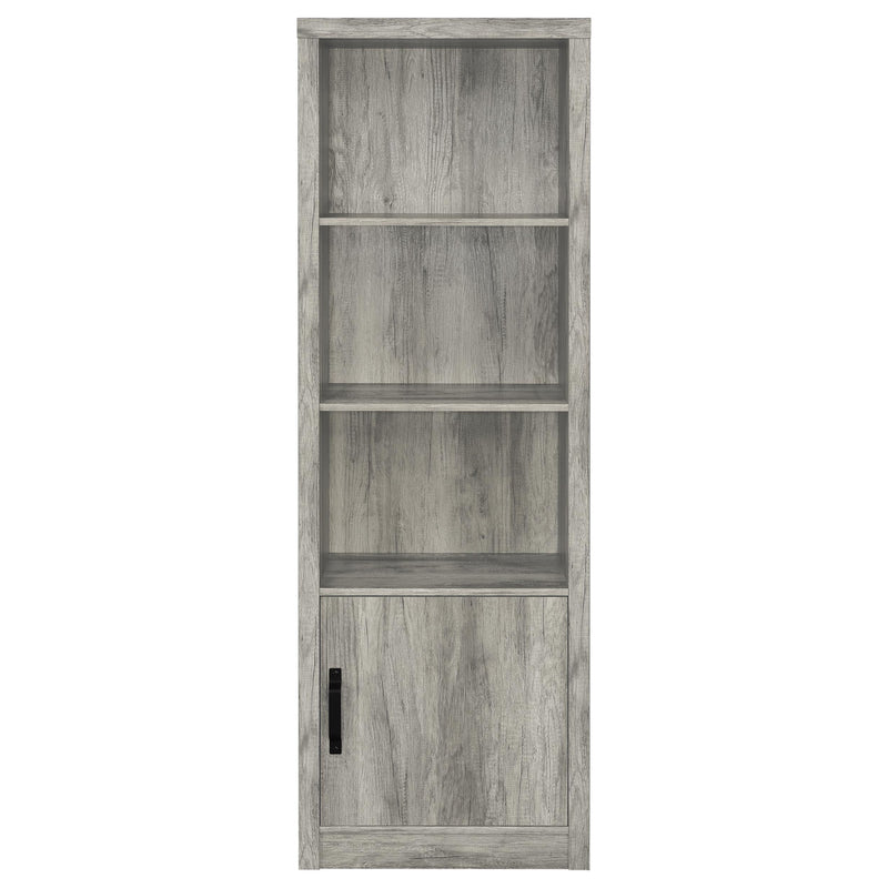 Burke 3-Piece TV Entertainment Center Fits 75-Inch TVs Grey Driftwood