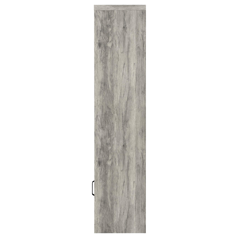 Burke 3-Piece TV Entertainment Center Fits 75-Inch TVs Grey Driftwood