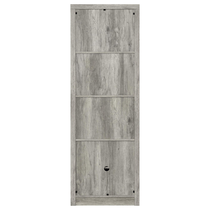 Burke 3-Piece TV Entertainment Center Fits 75-Inch TVs Grey Driftwood