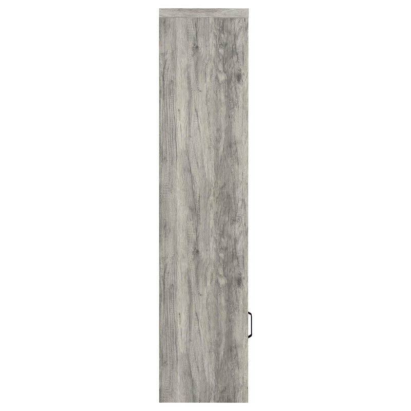 Burke 3-Piece TV Entertainment Center Fits 75-Inch TVs Grey Driftwood
