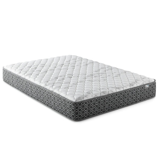 Hayes California King Firm Tight Top Hybrid Mattress White