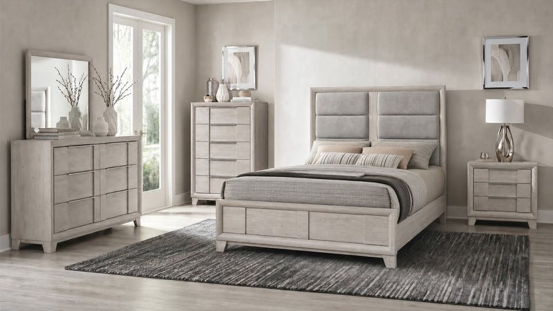 Farre 6-drawer Dresser Washed Grey
