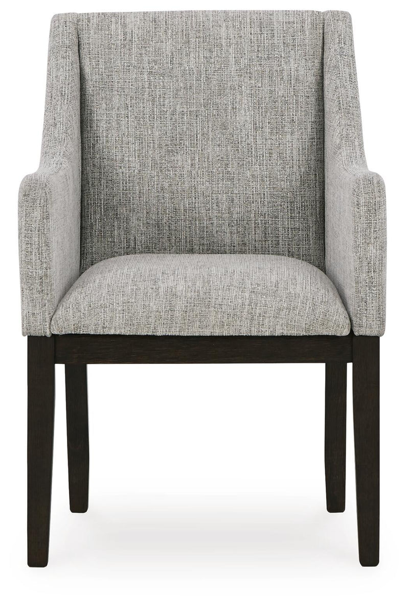 Burkhaus Dining UPH Arm Chair (2/CN)