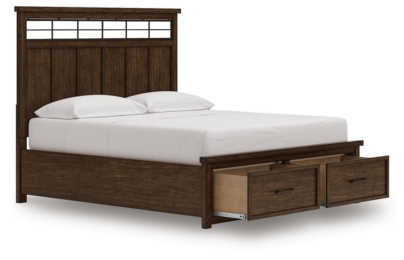Taffenbrook California King Panel Storage Bed