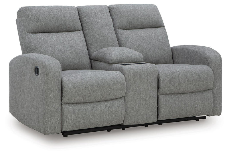 Gauntlet DBL Rec Loveseat w/Console
