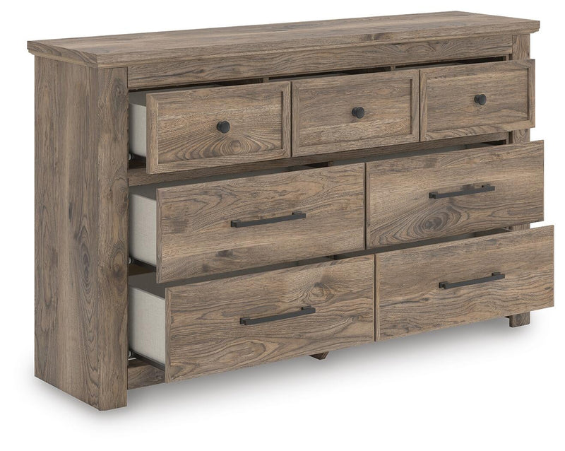Rusticott Seven Drawer Dresser