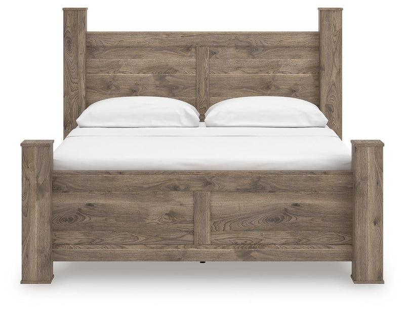 Rusticott King Poster Bed