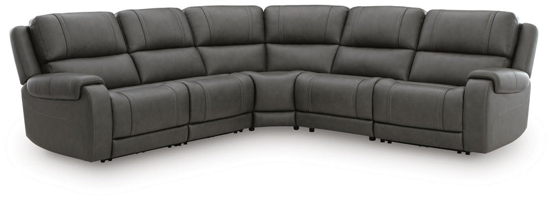 5Z - Pittson 5-Piece Power Reclining Sectional