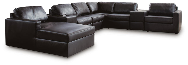 Modmax II 8-Piece Sectional with Chaise and Storage Consoles
