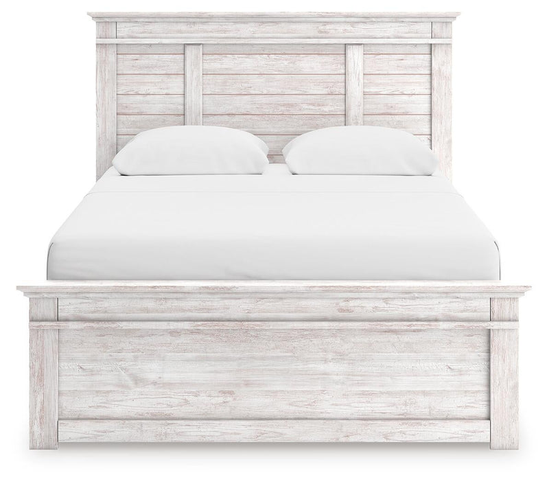 Makidern Queen Panel Storage Bed