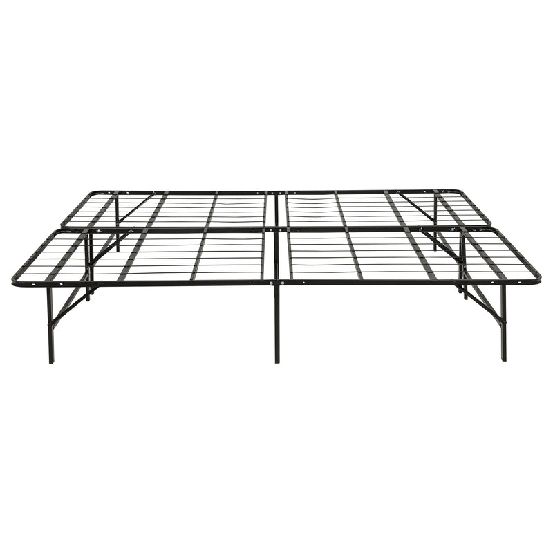 Kramer California King Folding Metal Bed Frame Black