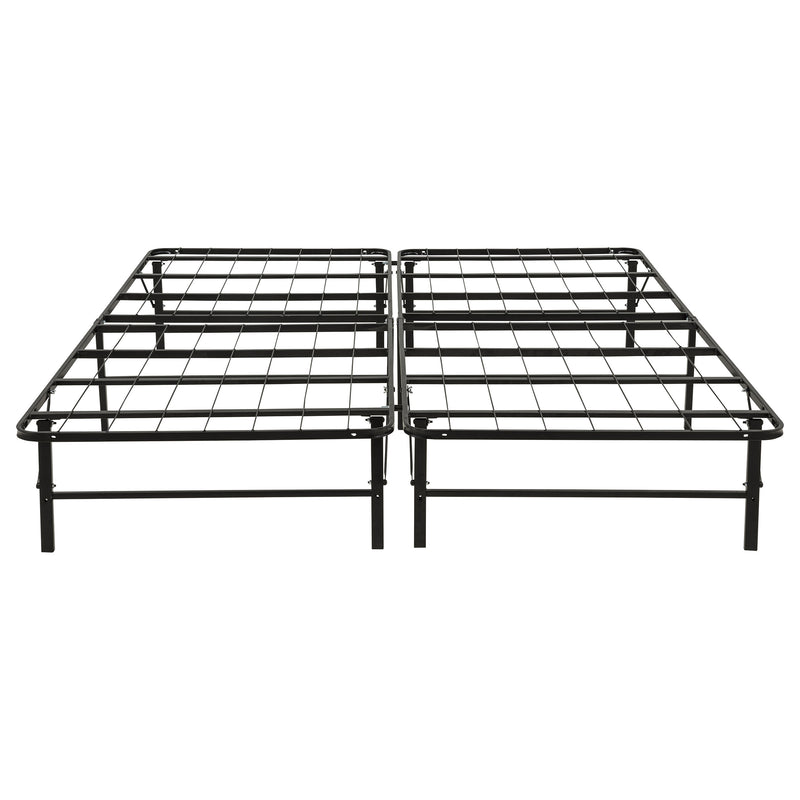 Kramer California King Folding Metal Bed Frame Black