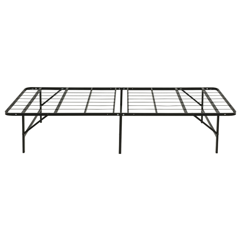 Kramer Twin Folding Metal Platform Bed Frame Black