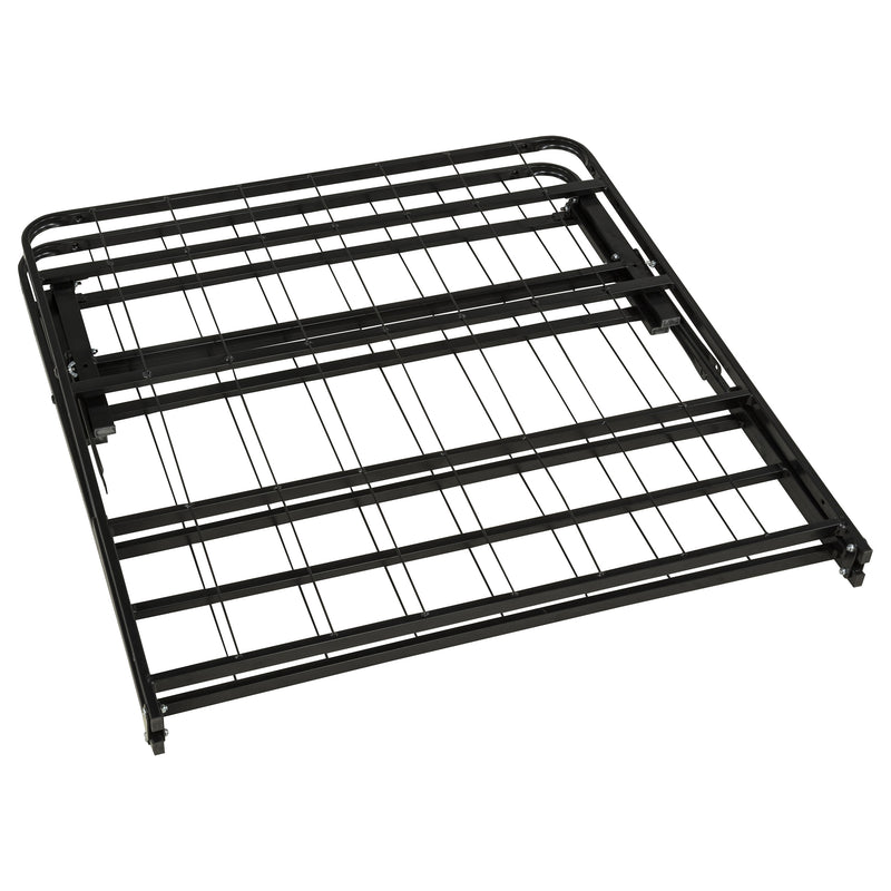 Kramer Twin XL Folding Metal Platform Bed Frame Black