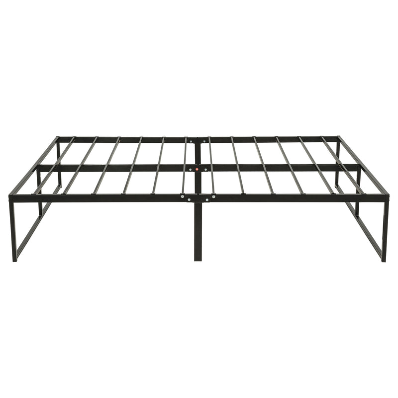 Gates Full Heavy-Gauge Metal Platform Bed Frame Black