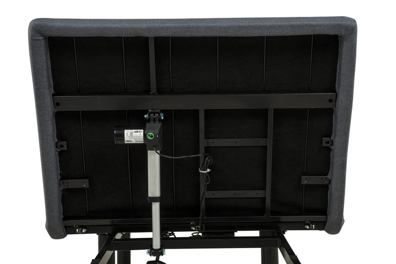 Tasca Twin Dual-Motor Adjustable Bed Base in Black