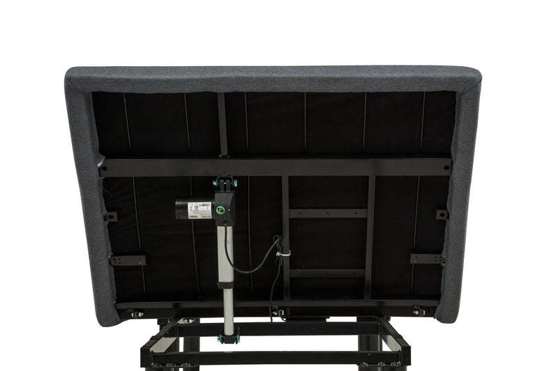 Tasca Twin XL Dual-Motor Adjustable Bed Base in Black