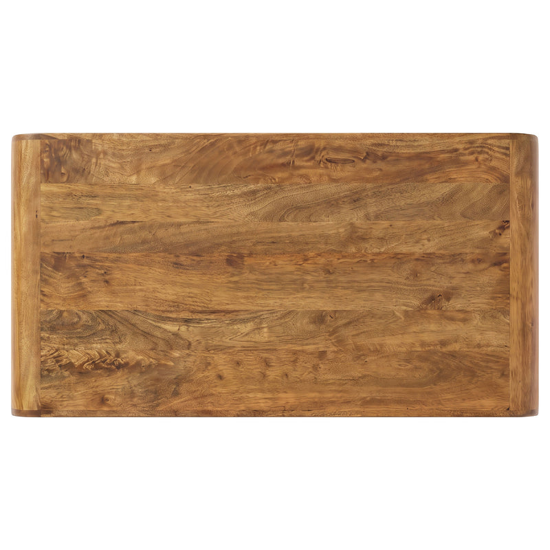 Booker 3-piece Mango Wood Coffee and End Table Set Natural