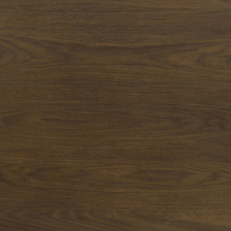 Strouse 3-Piece Round Coffee and End Table Set in Dark Walnut