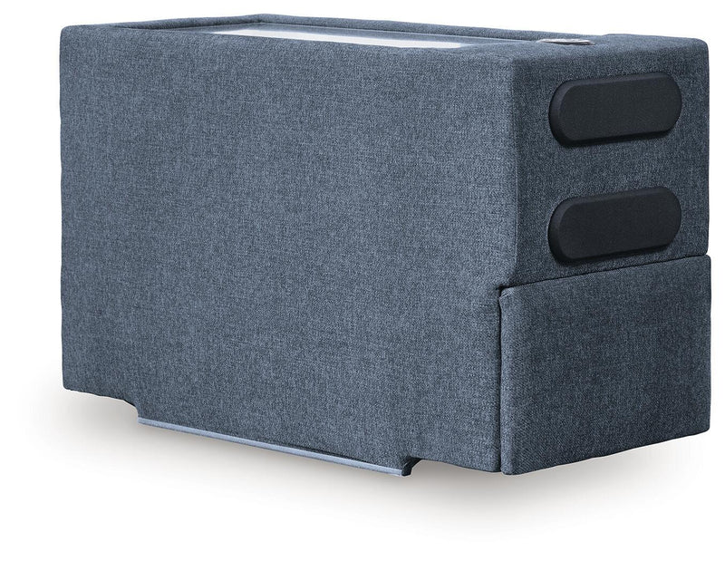 Modmax 5-Piece Double Storage Chaise Sectional with Audio Consoles