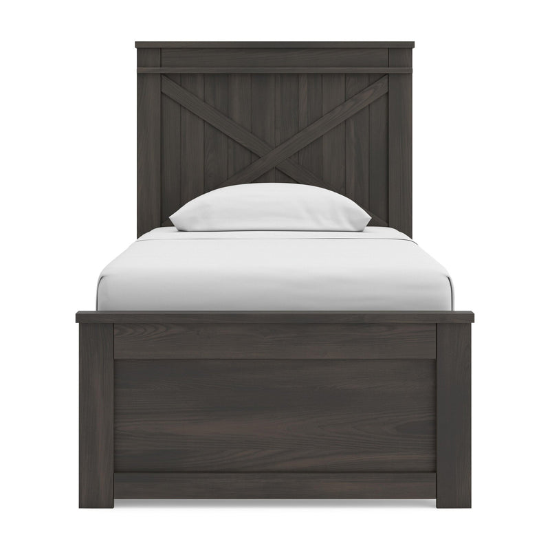 Vonitta Bay Twin Panel Bed with Storage