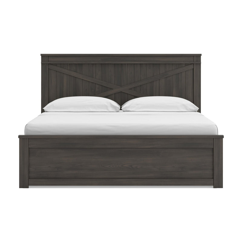 Vonitta Bay King Panel Bed with Storage