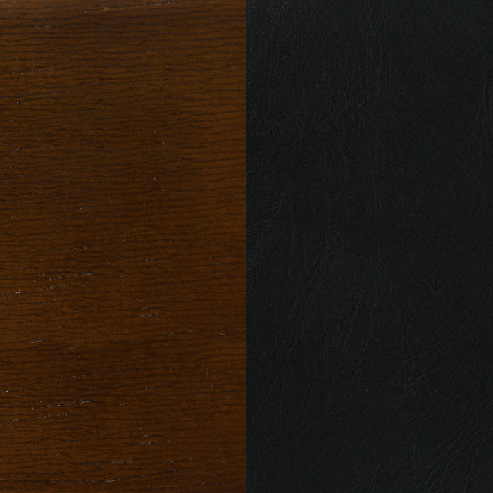 Broxton Upholstered Swivel Counter Chair Chestnut (Set of 2)