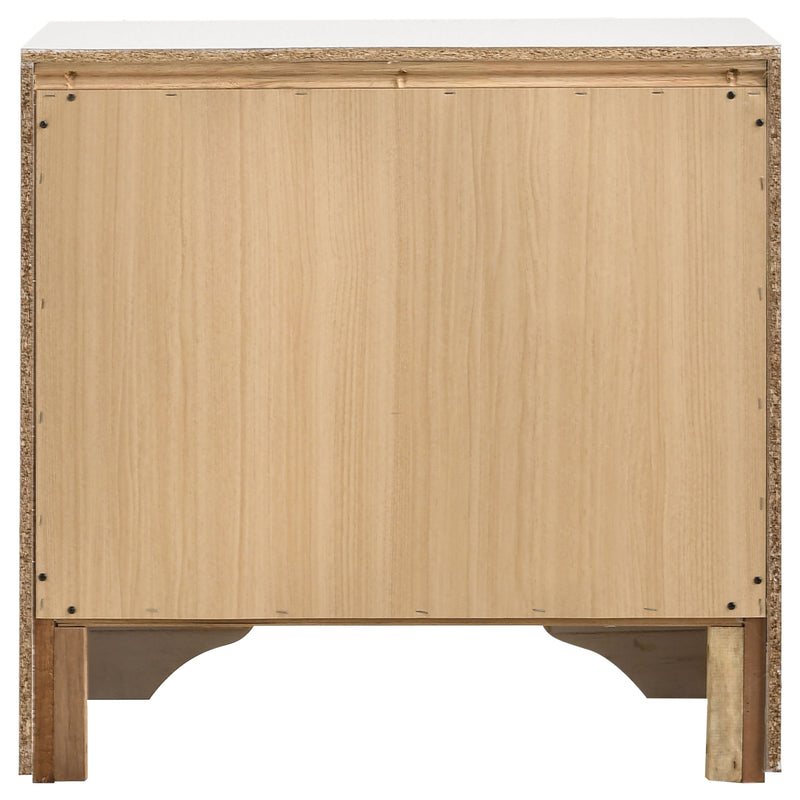 Miranda 3-drawer Nightstand Bedside Table White