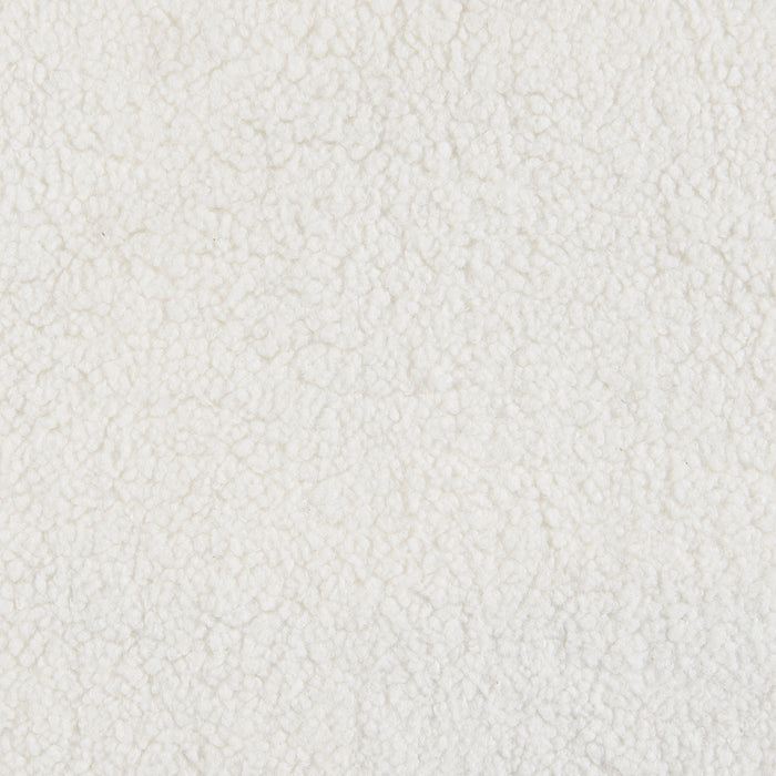 Isabella Faux Sheepskin Upholstered Loveseat Natural