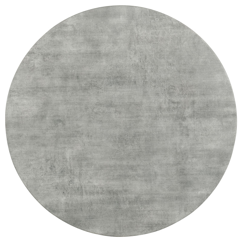 Hadi Round SmartTop™ Coffee Table Cement and Gunmetal